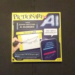 Pictionary vs. AI Family Game for Kids and Adults for Game Night